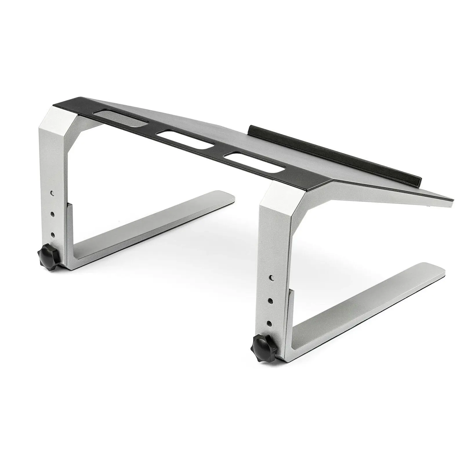 Star Tech 10kg Steel/Aluminum Heavy Duty 3 Height Ergonomic Laptop Tilted Riser