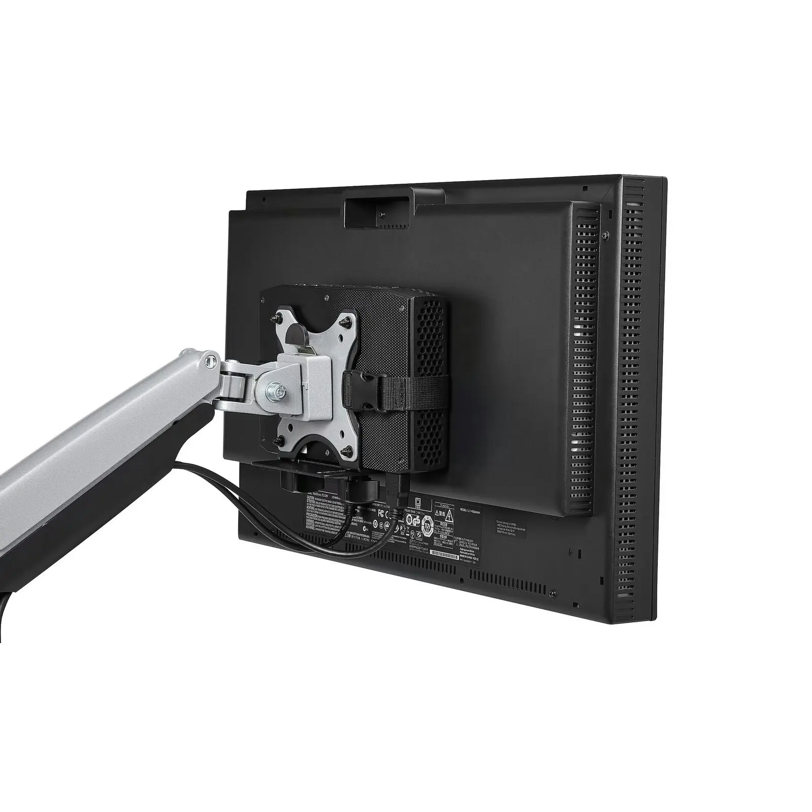 Star Tech 5kg VESA Mounting Bracket w/ Rubber Pad/Strap f/ Thin CPU/Dock Station