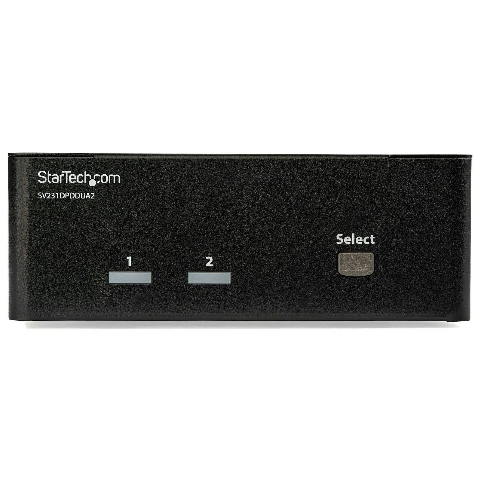 Star Tech 2-Port DisplayPort Dual-Monitor KVM Switch w/3.5mm Jack For PC/Monitor