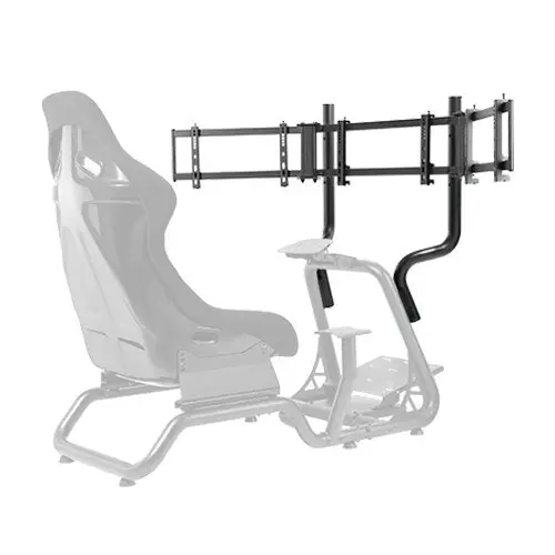 Brateck Triple 24'-32' Monitor Bracket f/ Lrs02-Bs Racing Simulator Cockpit Seat