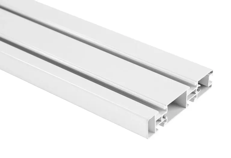 Brateck Aluminum Slatwall Two-Sided Slot Panel 40kg Weight Capacity Matte White