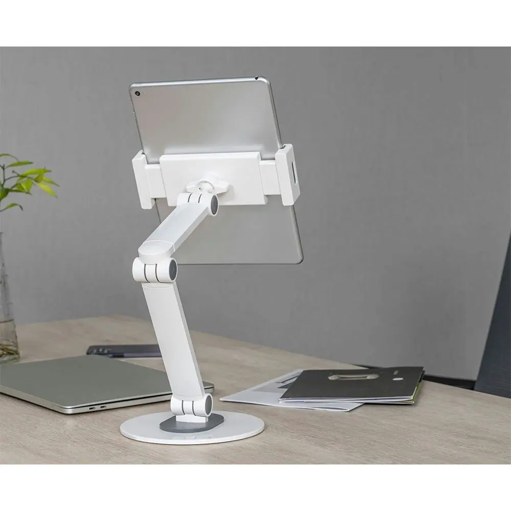 Activiva 47cm Universal iPad & Tablet Tabletop Stand f/ Tablets 4.7-12.9in White