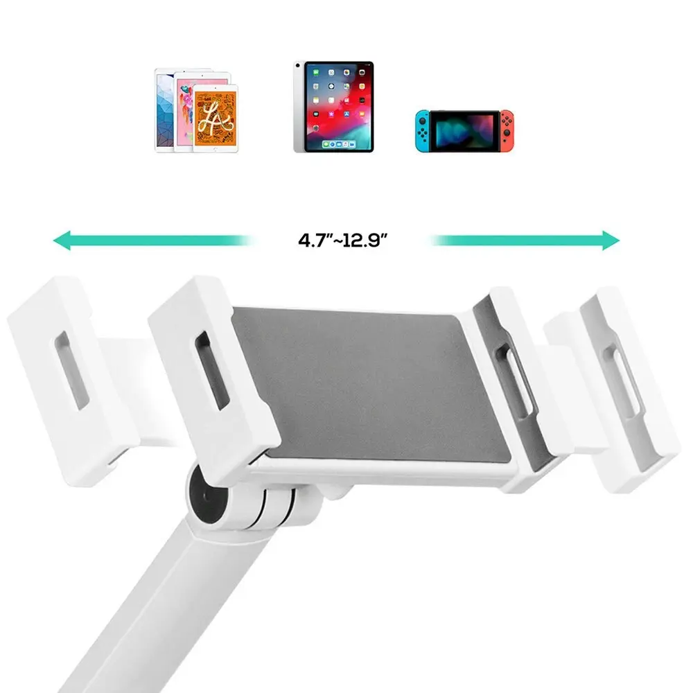 Activiva 47cm Universal iPad & Tablet Tabletop Stand f/ Tablets 4.7-12.9in White