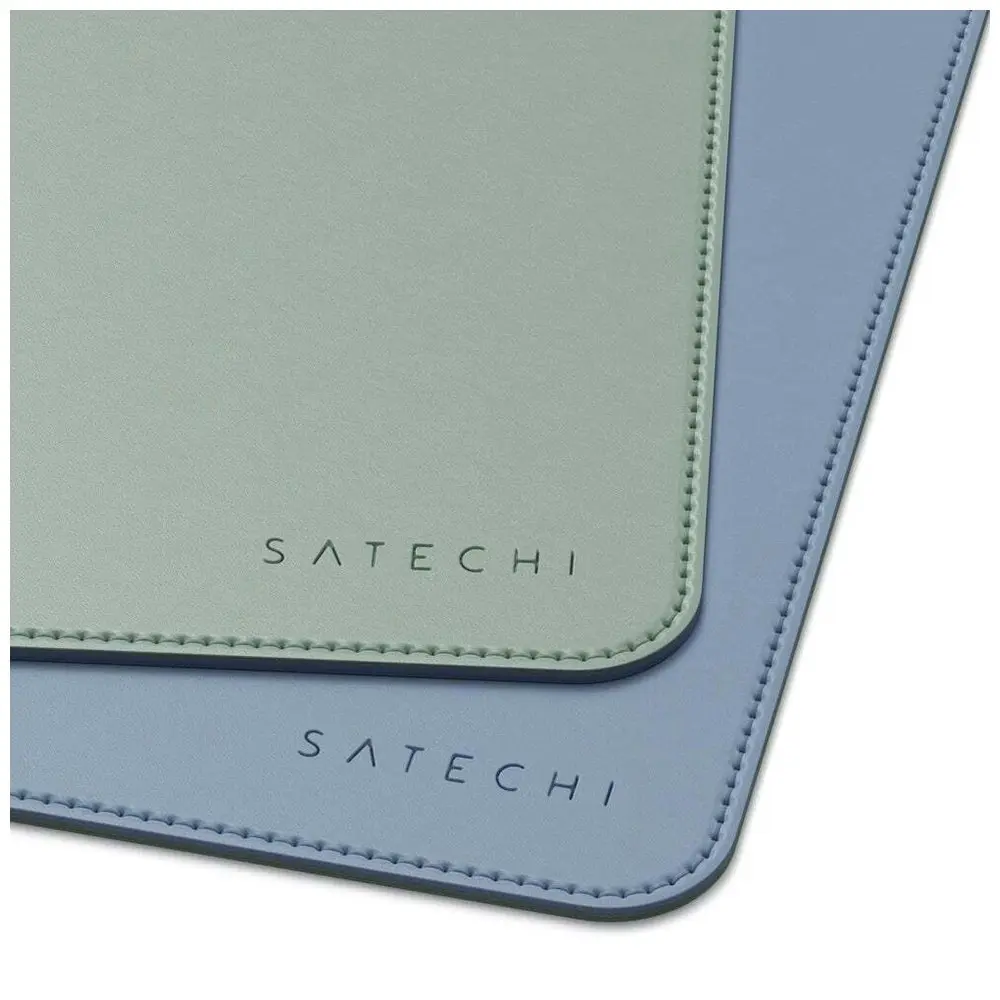 Satechi 58cm Blue Dual Sided Reversible Deskmate Mat PC/Laptop Table Mouse Pad