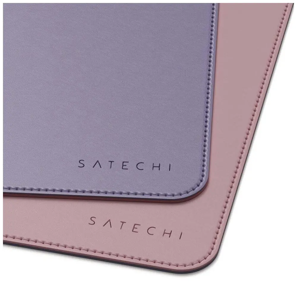 Satechi 58cm Pink Dual Sided Reversible Deskmate Mat PC/Laptop Table Mouse Pad