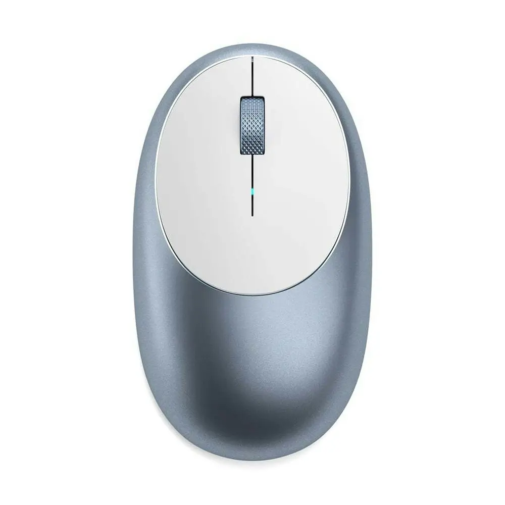 Satechi M1 Bluetooth Rechargeable 11cm Optical Wireless Mouse For PC/Mac Blue