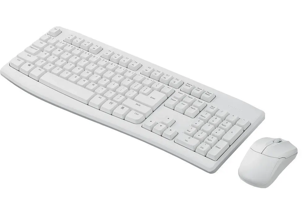 Rapoo X1800Pro Wireless 2.4GHz Optical Mouse/Keyboard Combo For PC/Laptop White