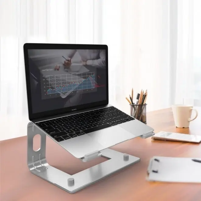 Simplecom CL510 26cm Aluminium Cooling Stand Elevator/Mount for Laptop/MacBook