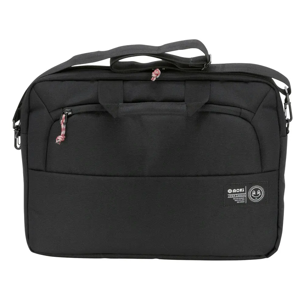 Moki rPET Series 15.6" Laptop/Computer Satchel/Travel Bag/Carry Case Black