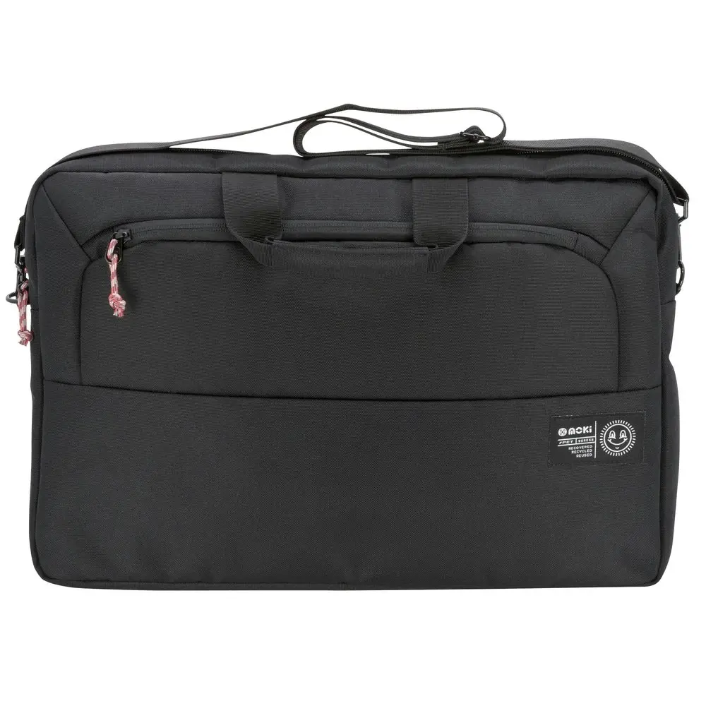 Moki rPET Series 17" Laptop/Computer Satchel/Travel Bag/Carry Case Black