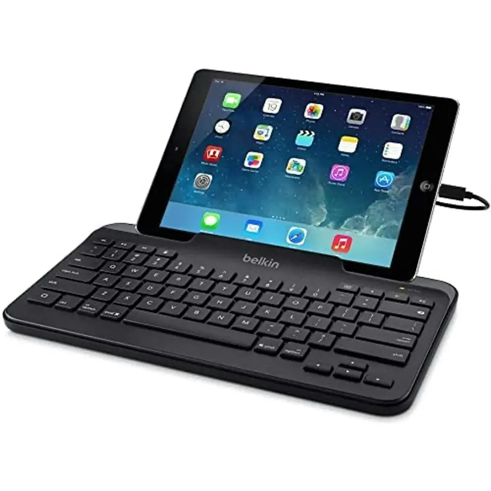 Belkin USB-C Wired Keyboard w/Stand For Chrome OS/Tablet Home/Office/School BLK