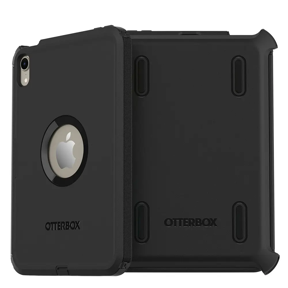 Otterbox Defender Antimicrobial Case Cover For Apple iPad Mini 6th Gen Black