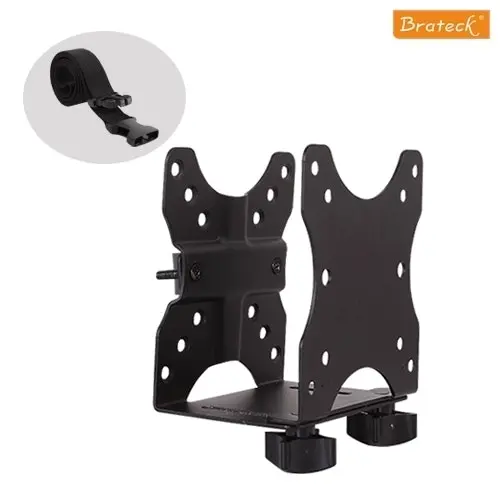 Brateck Adjustable Multifunctional Thin Client 14.9cm Mount/Holder Bracket Black