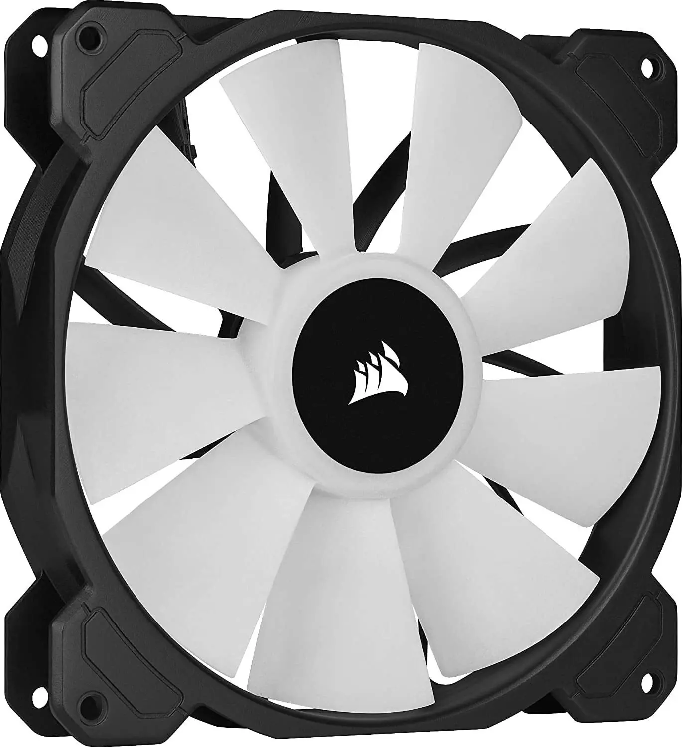 2PK Corsair iCUE SP140 RGB ELITE 140mm RGB Fan w/ AirGuide f/ Gaming PC Case BLK