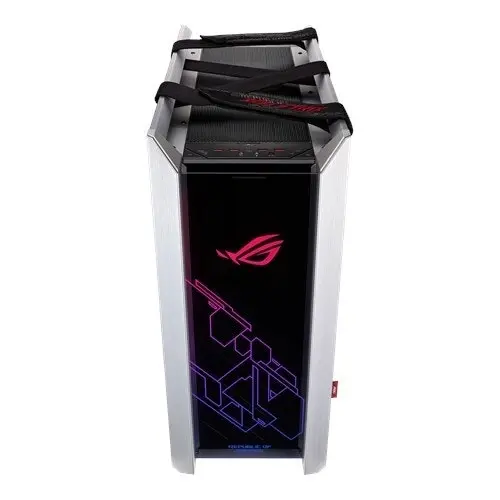 Asus GX601 Rog Strix Helios ATX/EATX White Mid-Tower Gaming Case Tempered Glass