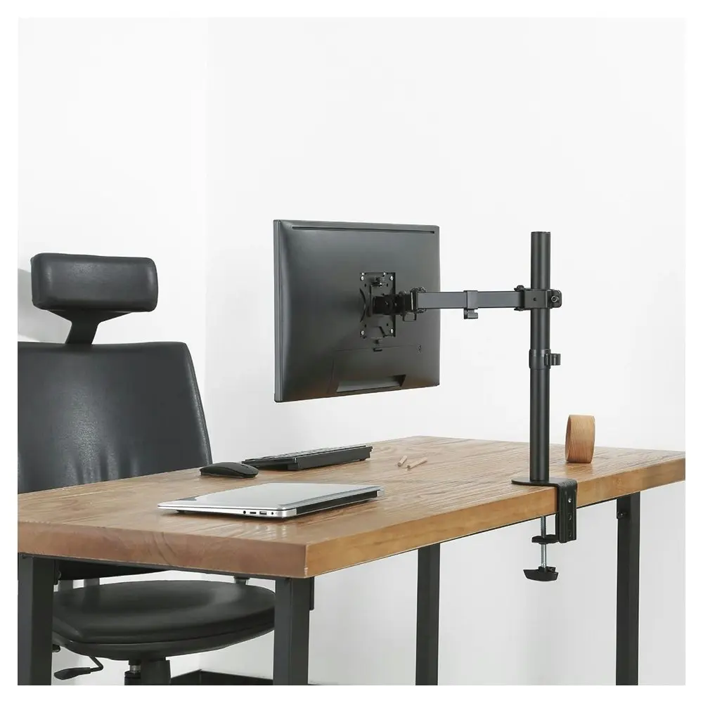 Activiva 13in to 32in Single Monitor Screen Bracket Tilt/Rotate Arm f/Desk Mount