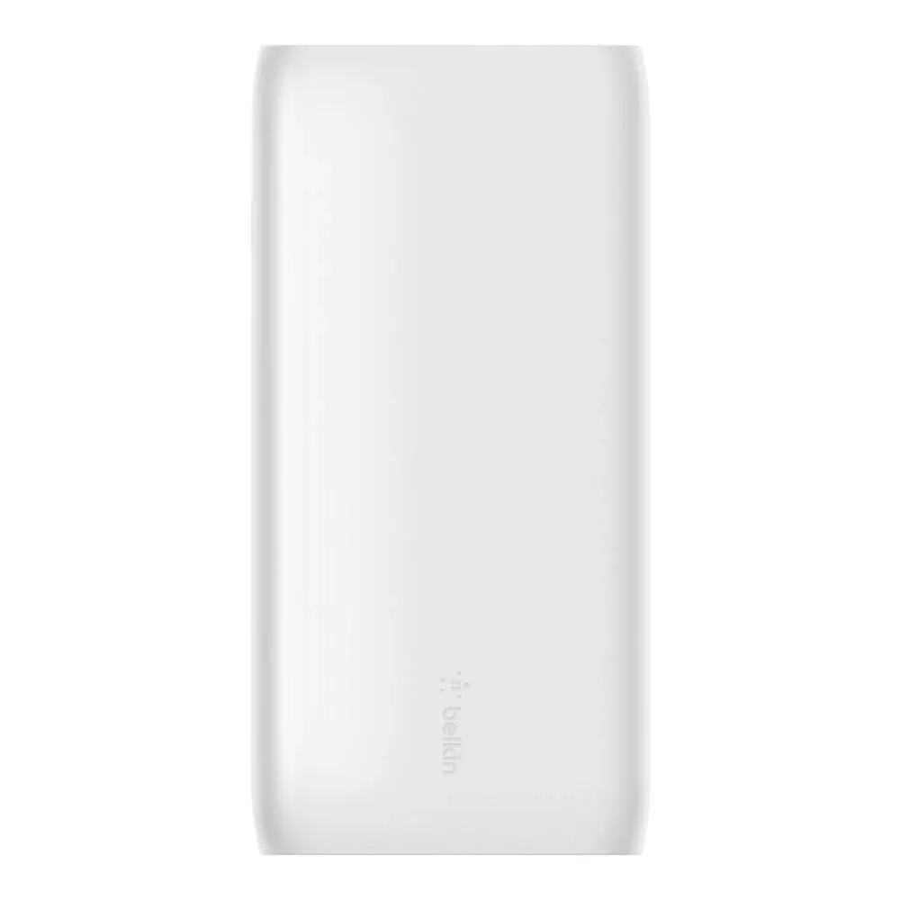 Belkin 20000mAh 12W  USB-C/USB-A Power Bank Portable Battery Charger White