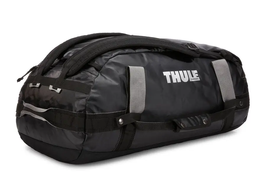 Thule Chasm 2-in-1 Duffel/Backpack 70L/69cm Carry Travel Gym Storage Bag Black