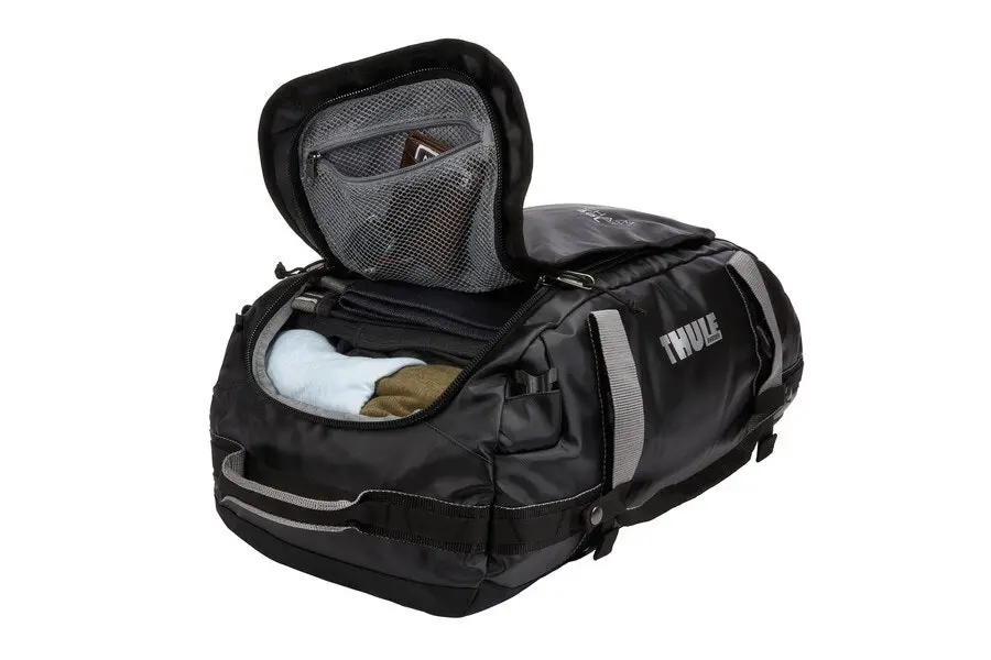 Thule Chasm 40L/56cm Duffel/Backpack Handbag Carry Travel Gym Storage Bag Black