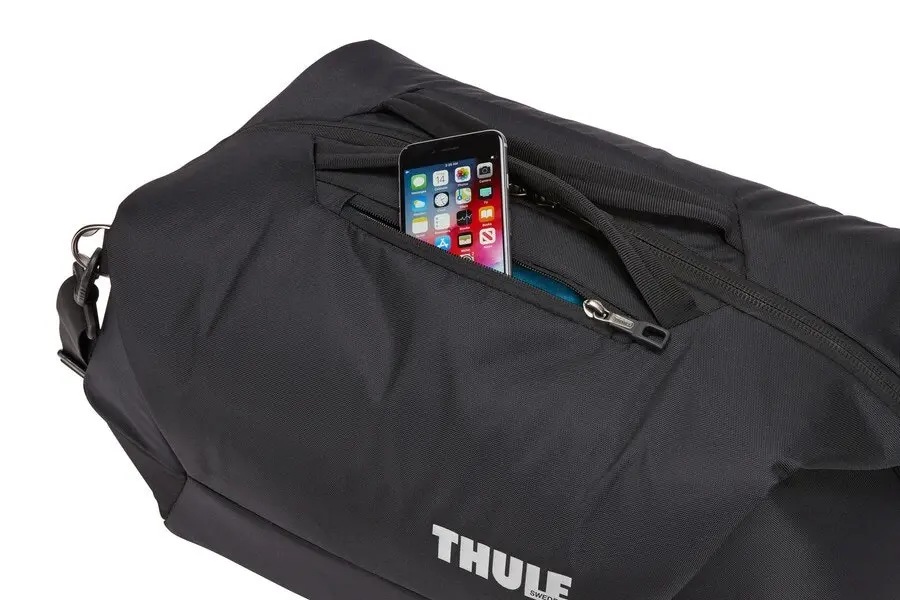 Thule Subterra 45L/56cm Duffel Hand Bag Travel Storage Carry On Handbag Black