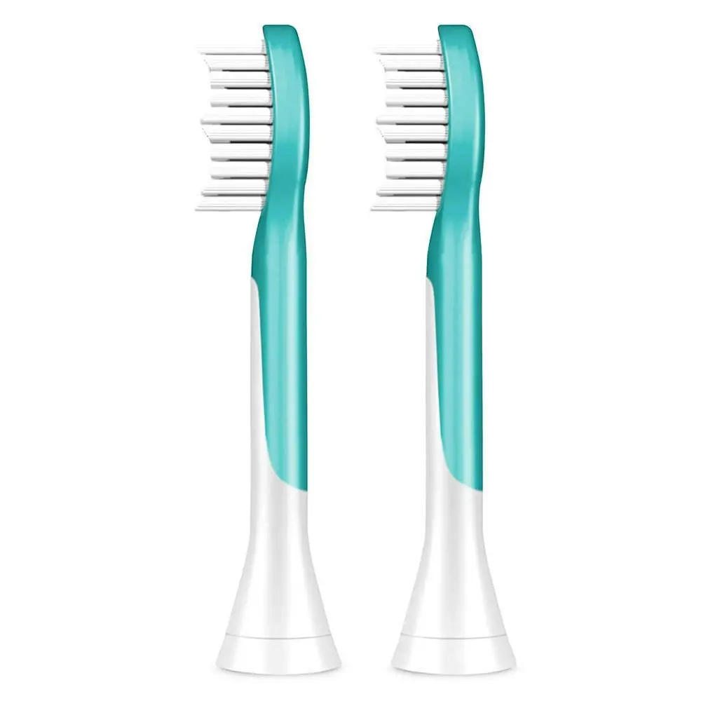 2PC Philips HX6042/63 Sonicare Replacement Heads for Electric Toothbrush Kids 7+