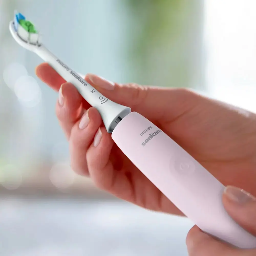 Philips Sonicare 2100 Electric USB Rechargeable Timer Sonic Toothbrush Sugar PNK