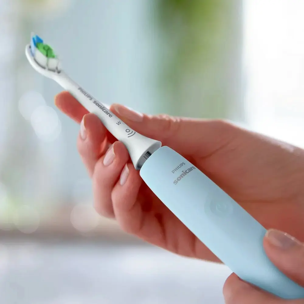 Philips Sonicare 2100 Electric USB Rechargeable Timer Sonic Toothbrush Light BLU