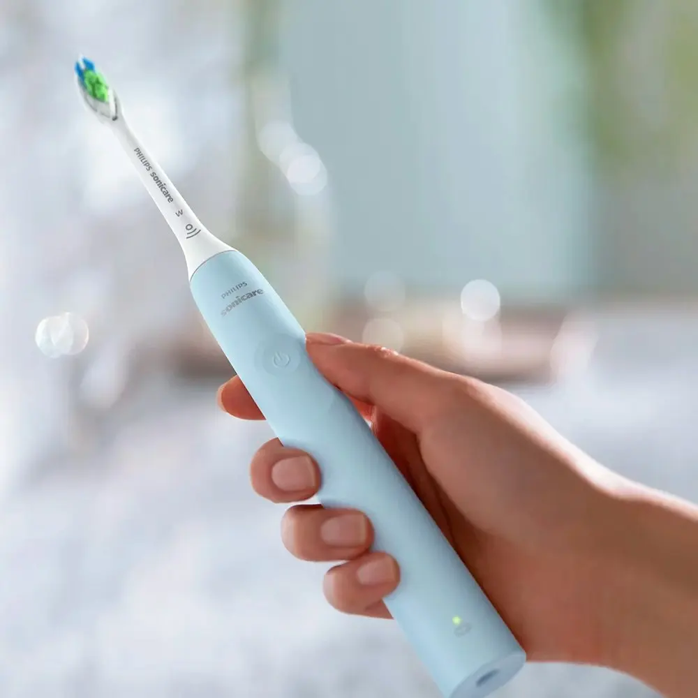 Philips Sonicare 2100 Electric USB Rechargeable Timer Sonic Toothbrush Light BLU