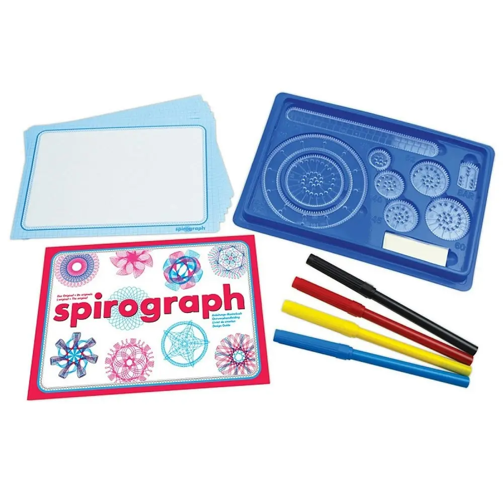 2x Spirograph Original Design 24pc Kit Creative/Drafting/Drawing/Kids/Art/Craft