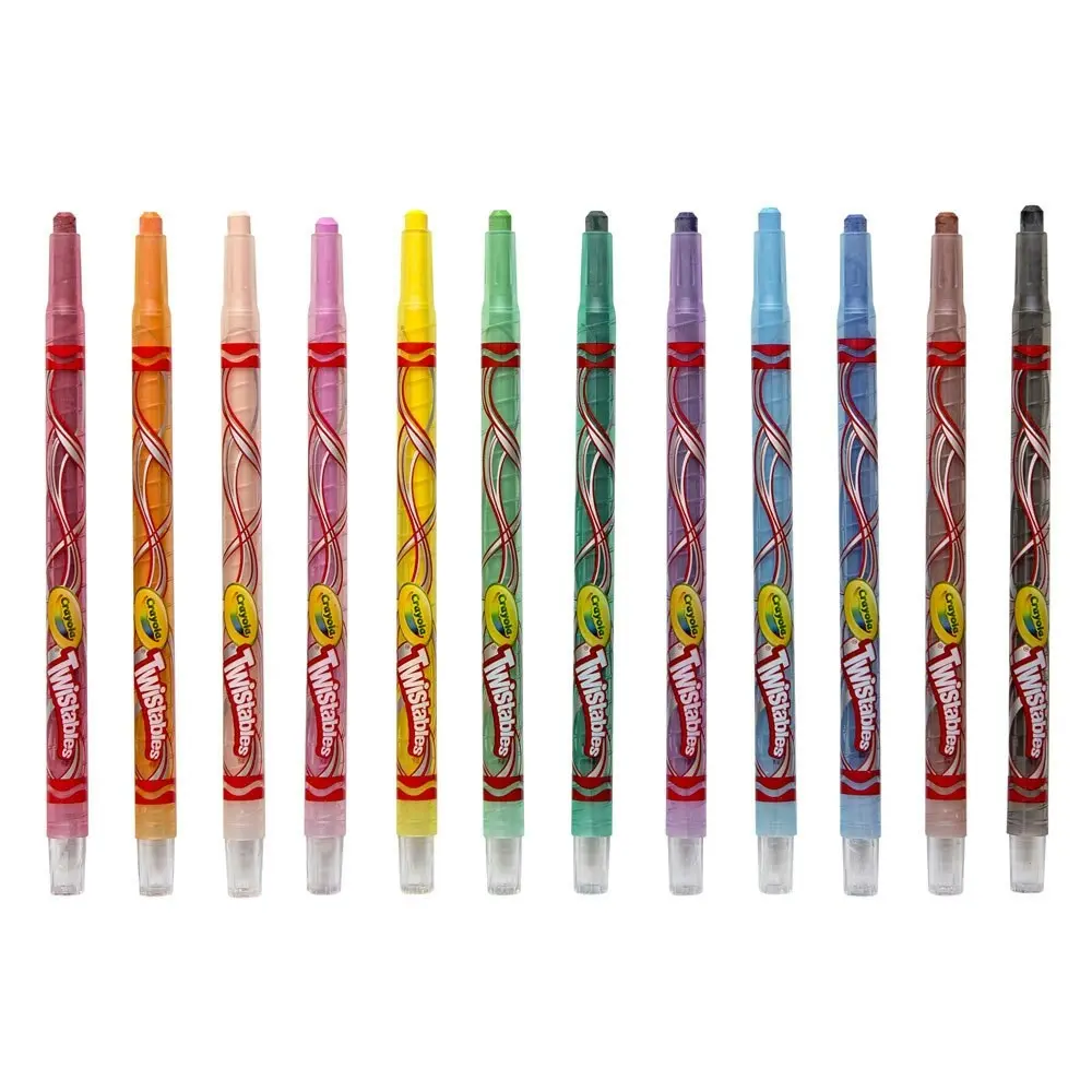 12pc Crayola Twistables Crayons Colouring Drawing Arts/Craft Kids/Children 3y+