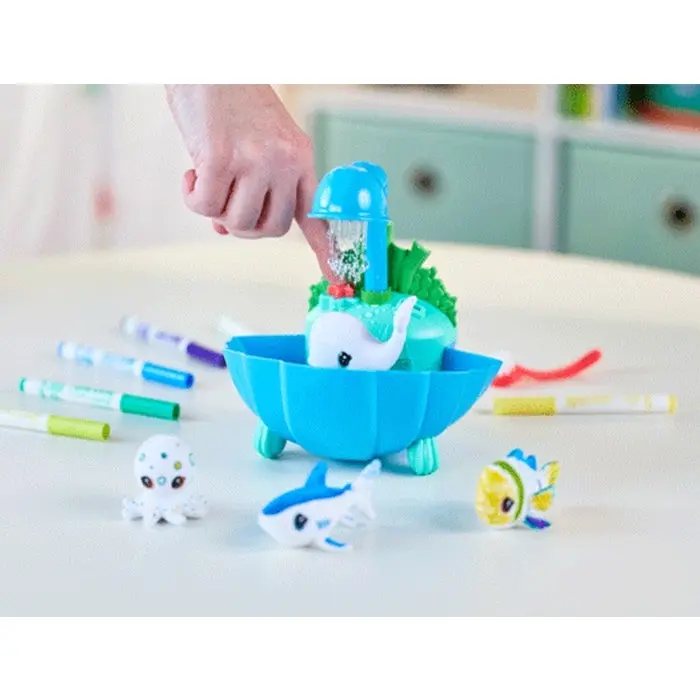 Crayola Scribble Scrubbi Ocean Lagoon Playset Figurine Toys Kids/Children 3y+