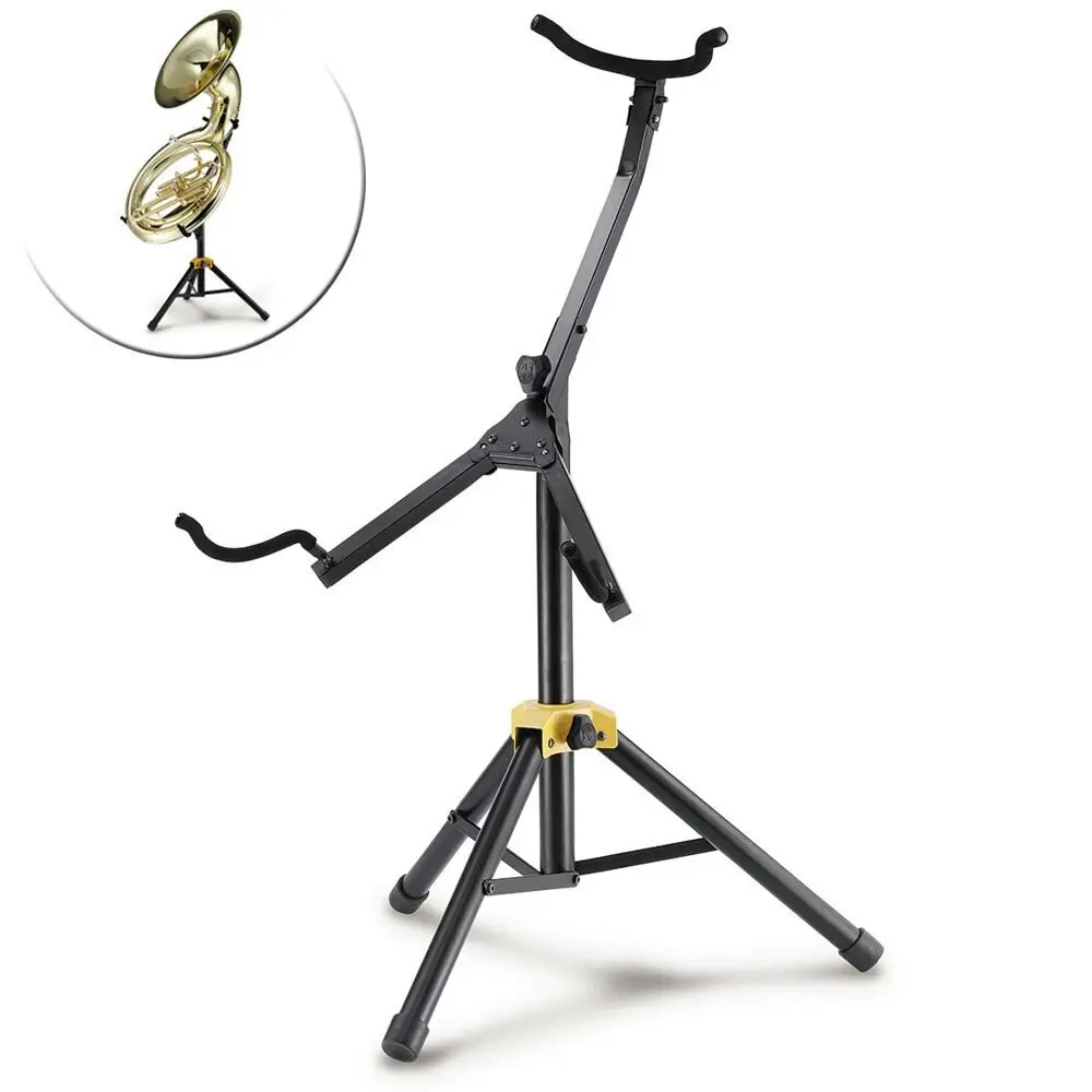 Hercules Musical Instrument Tripod Foldable Metal Stand/Holder f/ Sousaphone BLK