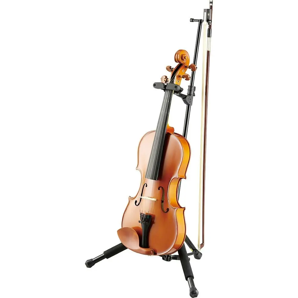 2x Hercules Auto Grip System Portable Foldable Stand/Holder/Bag for Violin/Viola