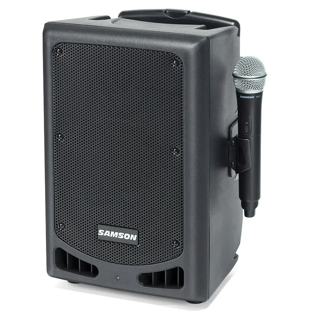 Samson Expedition XP208w PA System Bluetooth Speaker  w/USB Wireless Microphone