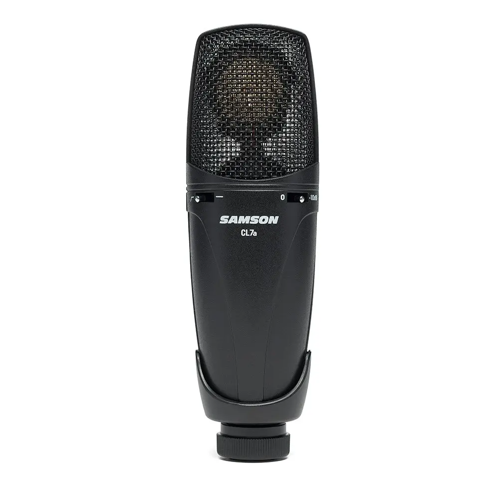 Samson Professional Studio Wired Cardioid/Condenser Microphone w/ Swivel Mount