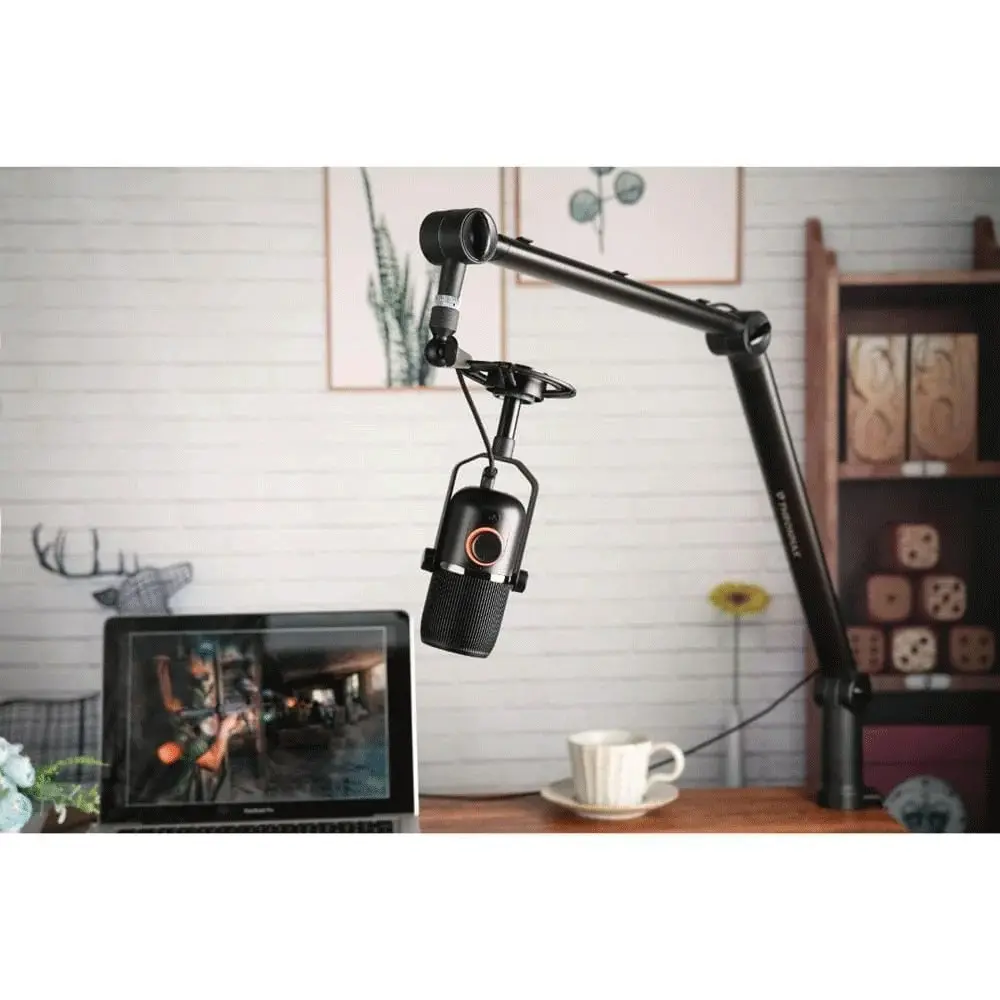 Thronmax Zoom Microphone Boom Stand Desktop/Table Stand Universal w/360° Rotate