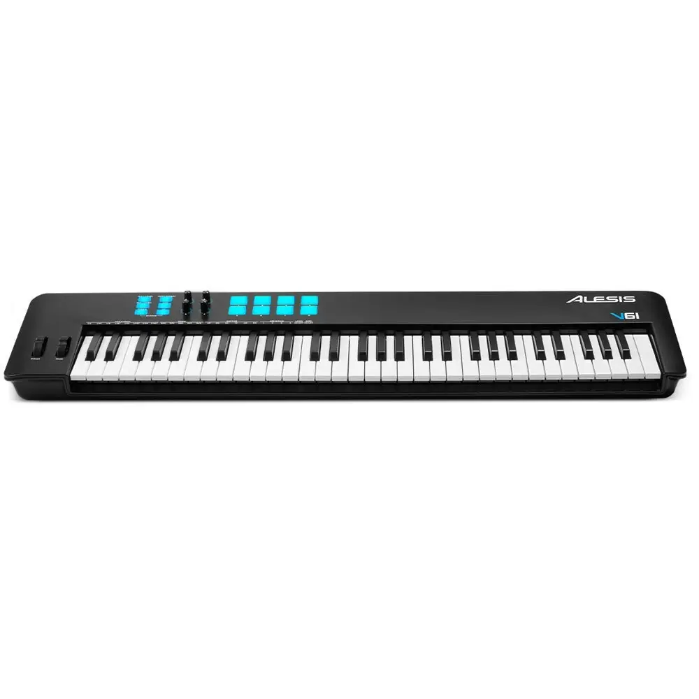 Alesis V61MKII: 61-Key USB-Midi Keyboard & Pad Controller Music/Beat Creation