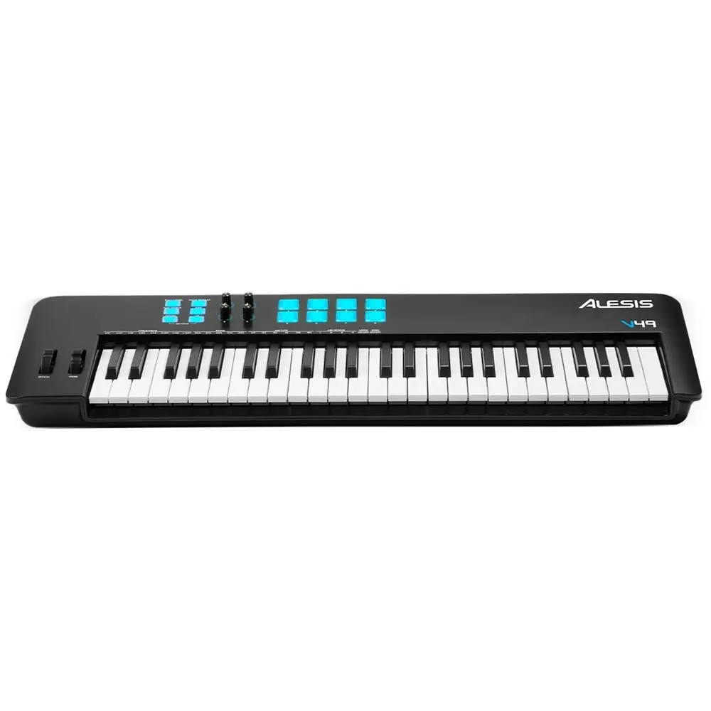 Alesis V49MKII 49-Key USB-MIDI Keyboard & Pad Controller Music/Beat Creation