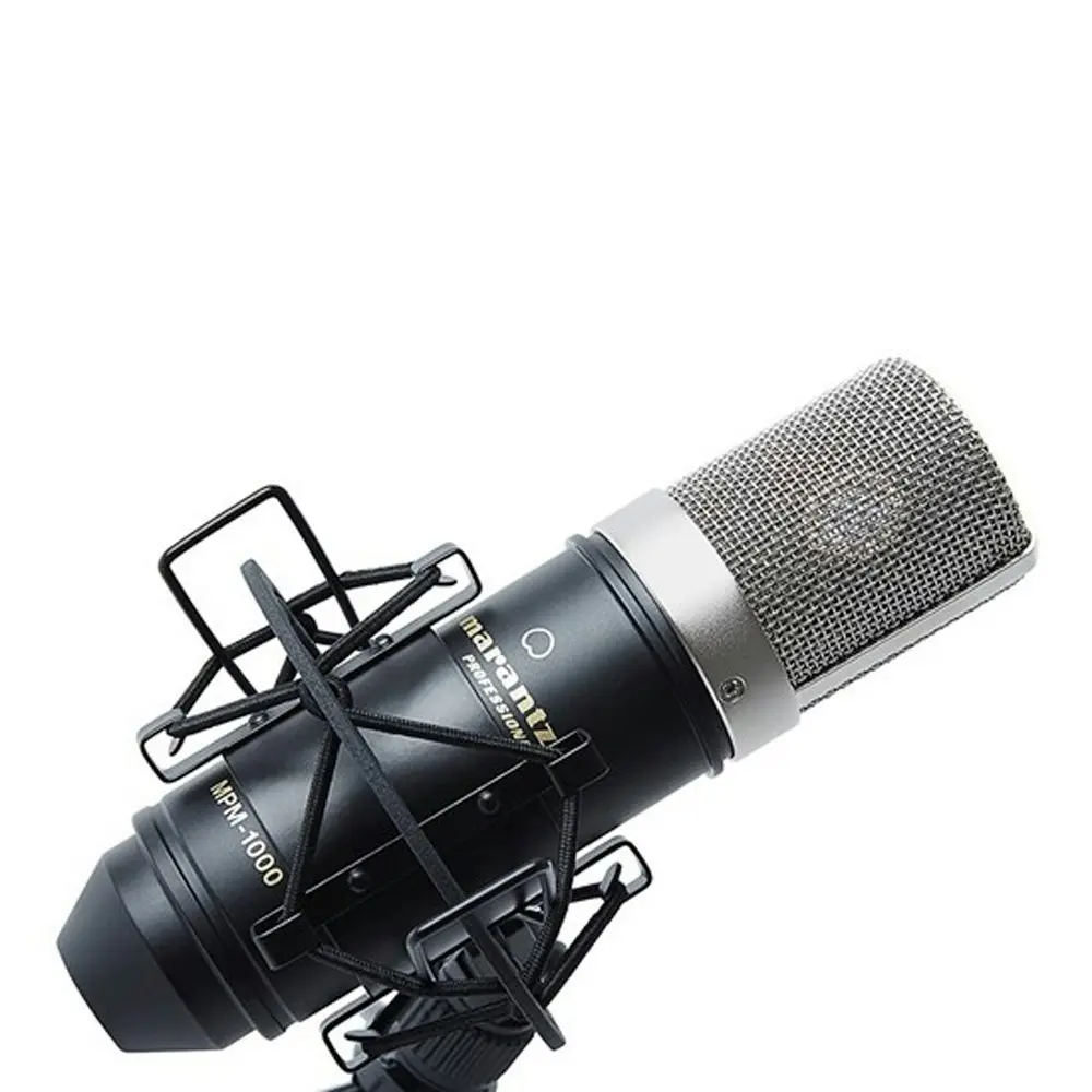 Marantz Professional MPM-1000 Condenser Microphone Cardioid Studio Mic Black