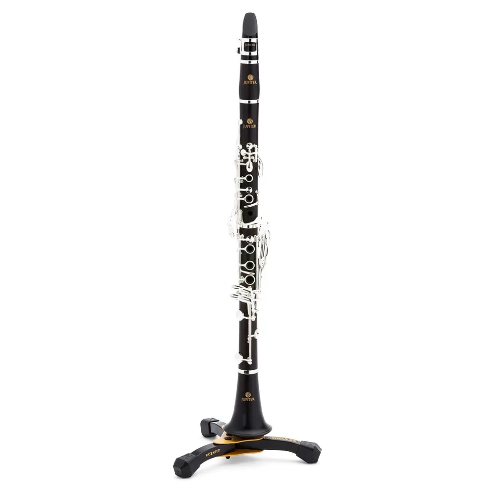 Hercules 265mm DS640BB Foldable Music Instrument Flute/Clarinet Stand/Carry Bag