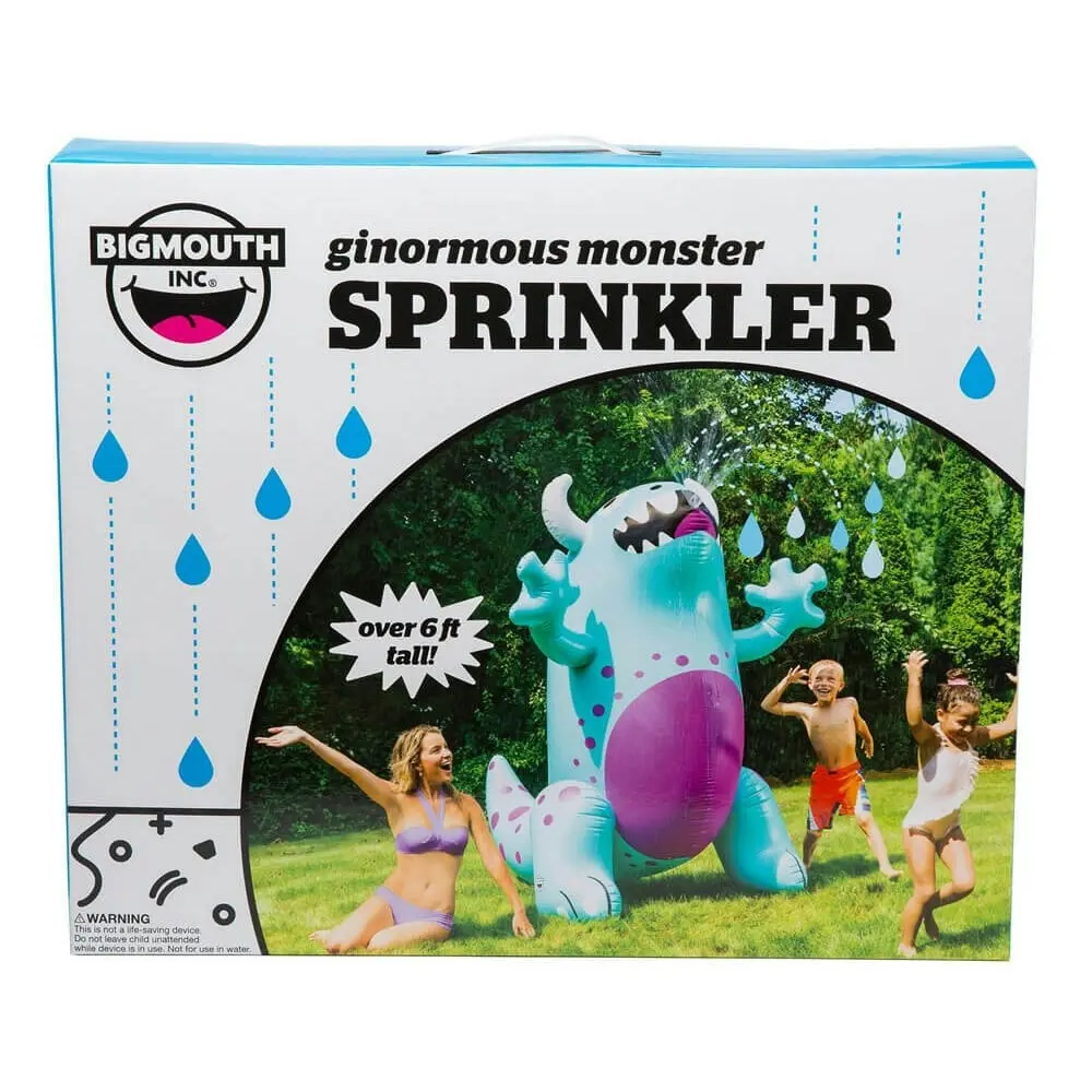 Bigmouth 198cm Ginormous Monster Yard Inflatable Water Sprinkler Outdoor/Garden