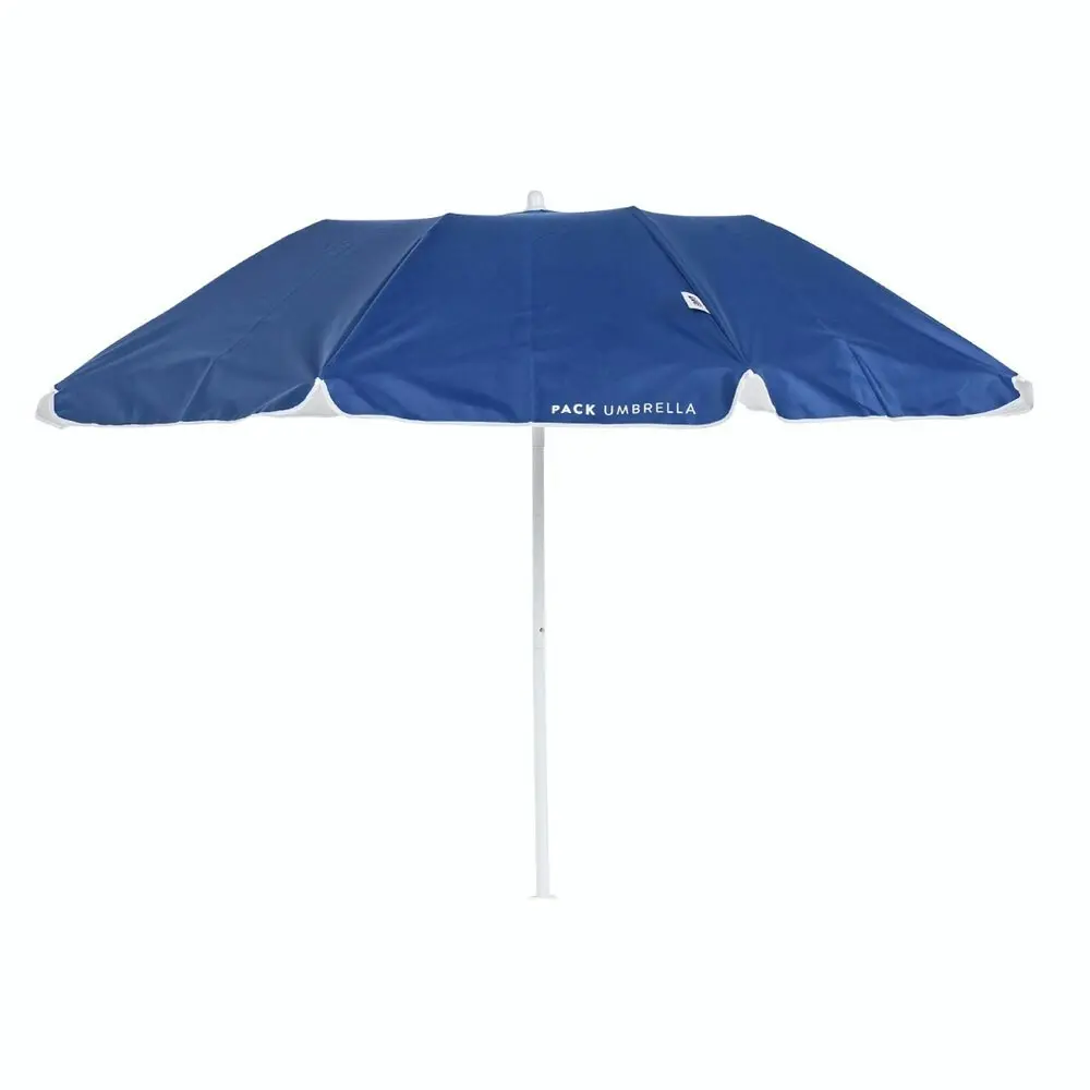 Life! Pack 170x170cm UPF50+ Sun Beach Tiltable Portable Outdoor Umbrella Shelter