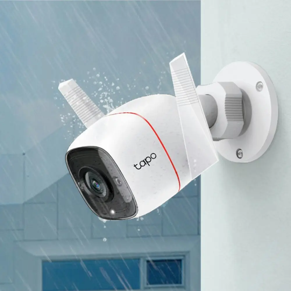 TP Link Tapo C310 IP66 Weatherproof Outdoor Home Security Wi-Fi Camera White