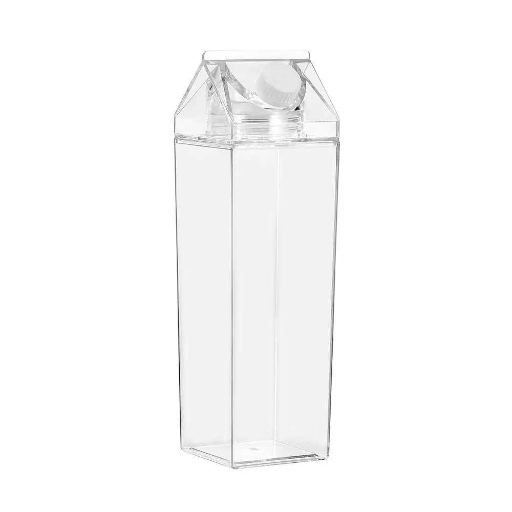 2x Boxsweden 1L Crystal Fridge Bottle Water/Juice Beverage Clear Storage w/ Lid