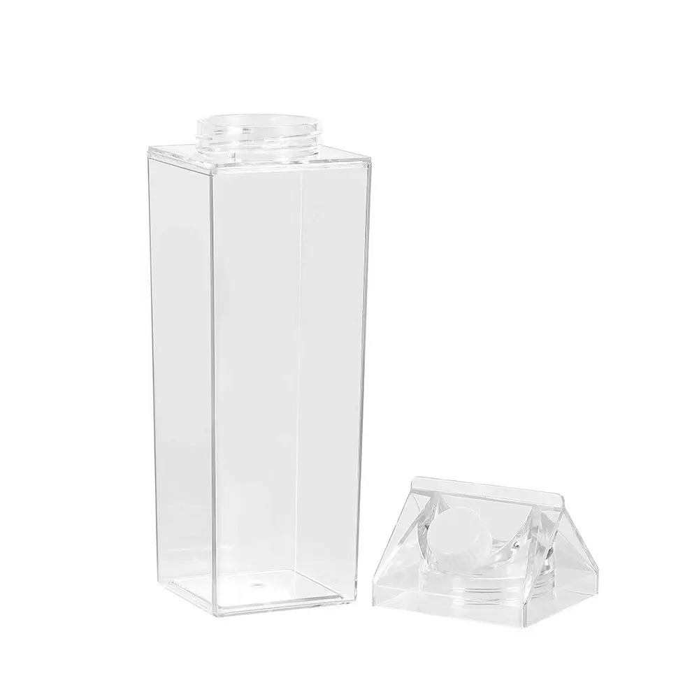 2x Boxsweden 1L Crystal Fridge Bottle Water/Juice Beverage Clear Storage w/ Lid