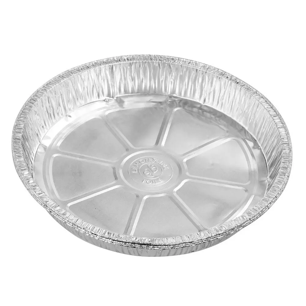 12x Lemon & Lime Foil Pie Tray 29cm Oven Baking Catering Heat Cookware