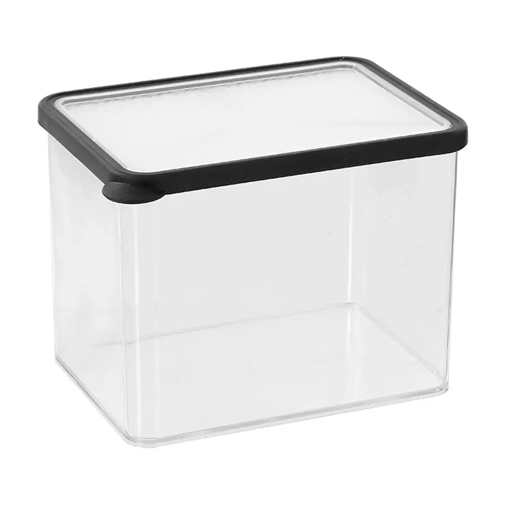 3x Lemon & Lime 2.7L Rectangle Crisp Food Storer Storage Container Box Assorted