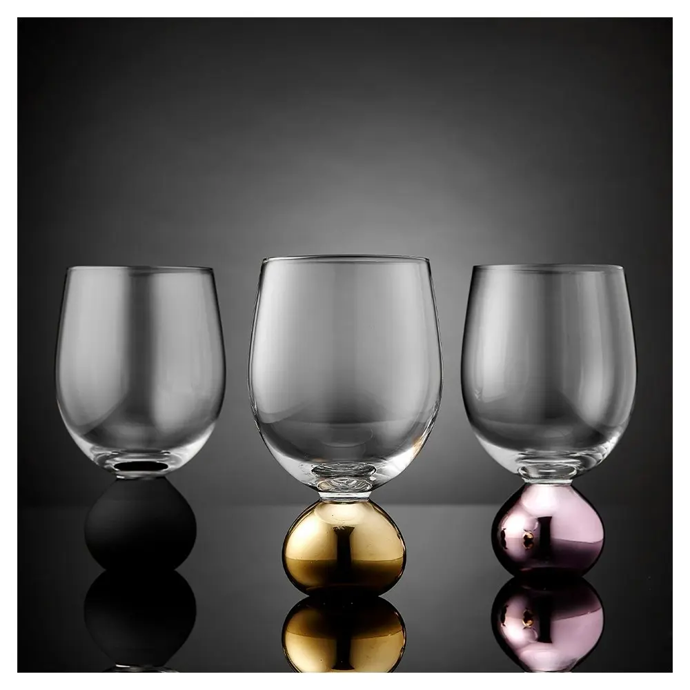 2pc Tempa Astrid 445ml Wine Glass Water/Cocktail Drinking Glassware Cup Gold