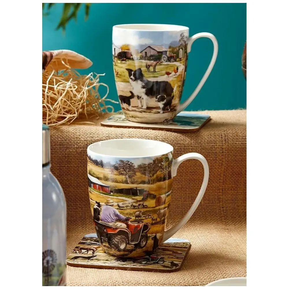 Ashdene A Farming Life Farmyard Friends Mug/Cup Hot/Cold Drinks Home/Kitchen