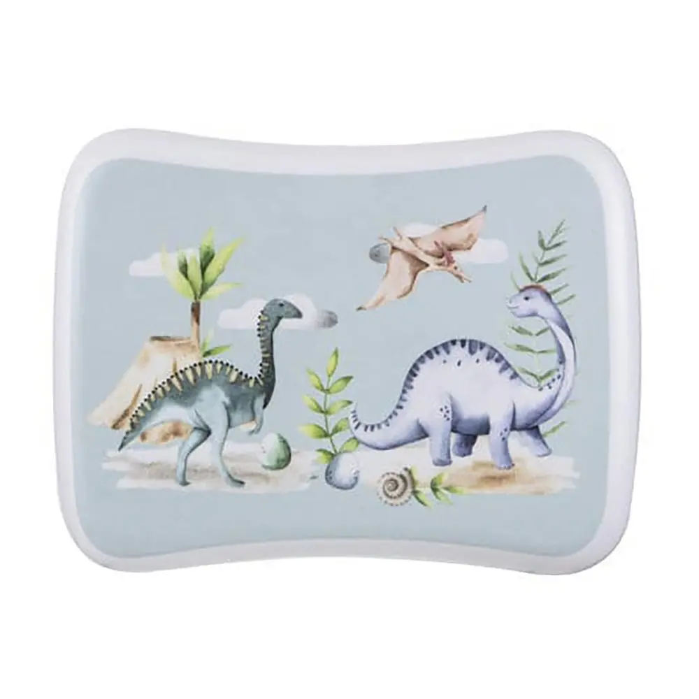 Ashdene Dino Land Kids Melamine Silicone Wrap Band Lunch Prep Food Storage Box